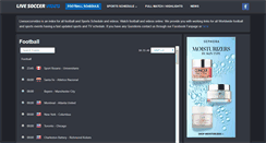 Desktop Screenshot of livesoccervideo.com