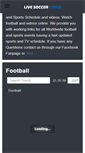 Mobile Screenshot of livesoccervideo.com